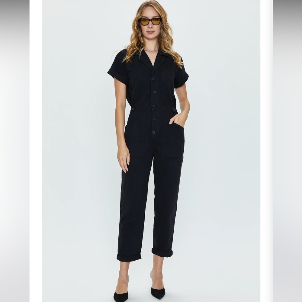 Pistola Denim- Grover Jumpsuit in fade to black